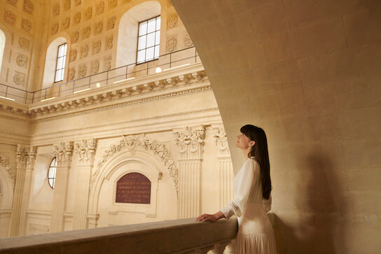 Vue du Dôme au Grand Hôtel-Dieu.